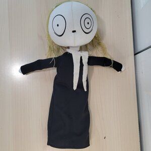 SLG Vintage 2001 Roman Dirge LENORE The Dolly 14" Plush STAINED, Fair Condition